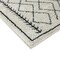 Flash Furniture Geometric Style Bohemian Shag Area Rug - 5' x 7' - Ivory RC-MS-202012-01-57-GG - alternate 4